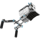 Kondor Blue Ultimate Rig MKII for Sony FX6 (Space Gray, Gold Mount)