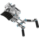 Kondor Blue Ultimate Rig MKII for Sony FX6 (Space Gray, Gold Mount)