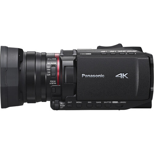 Panasonic HC-X1200 UHD 4K HDMI caméscope avec zoom 24x
