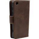 Case Samvix pour iplantinum music q6 mp3 lecteur - brun