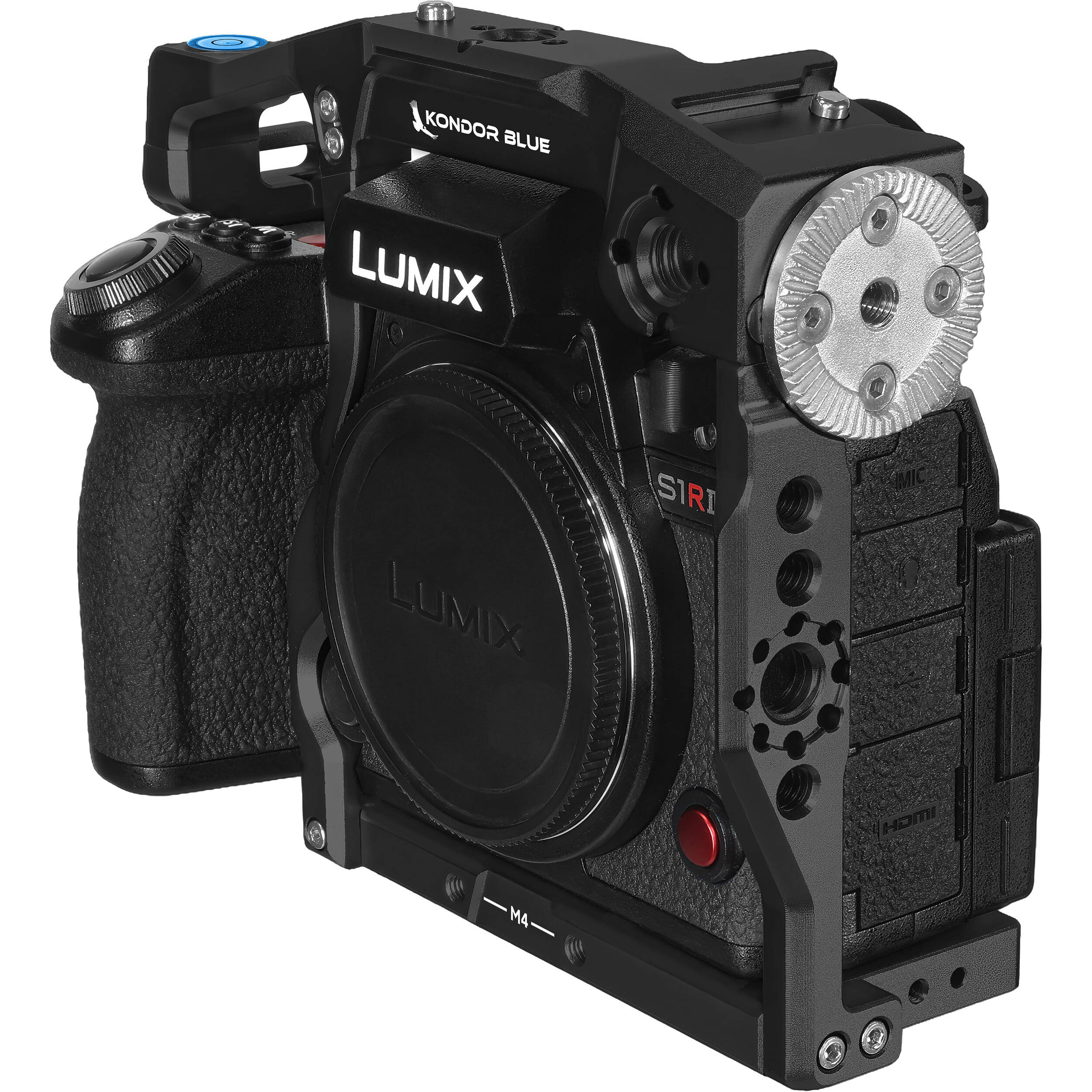 Kondor Blue Cage for Panasonic Lumix S1R II, S1 II & S1E II (Raven Black)