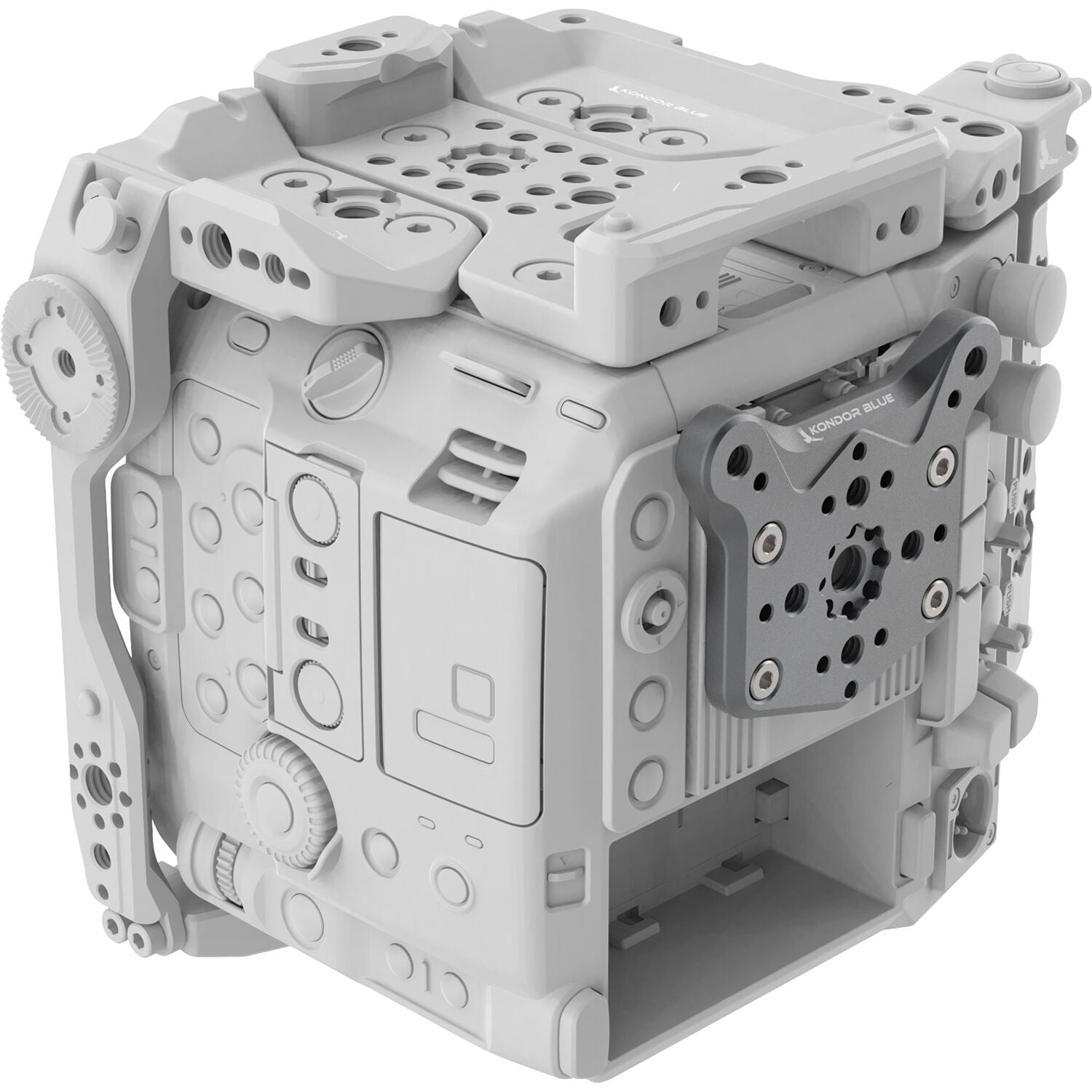 Kondor Blue Back Plate for Canon EOS C400 (Space Gray)