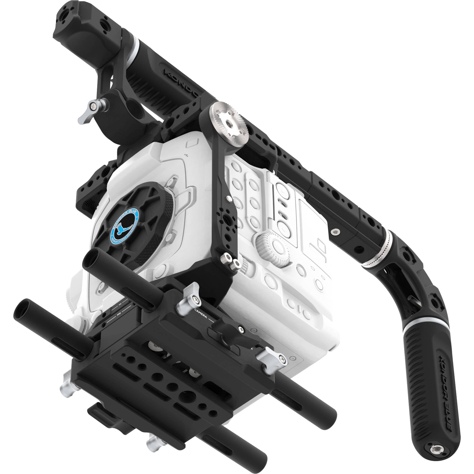 Kondor Blue Base Cage Rig for Canon EOS C400 (Raven Black)