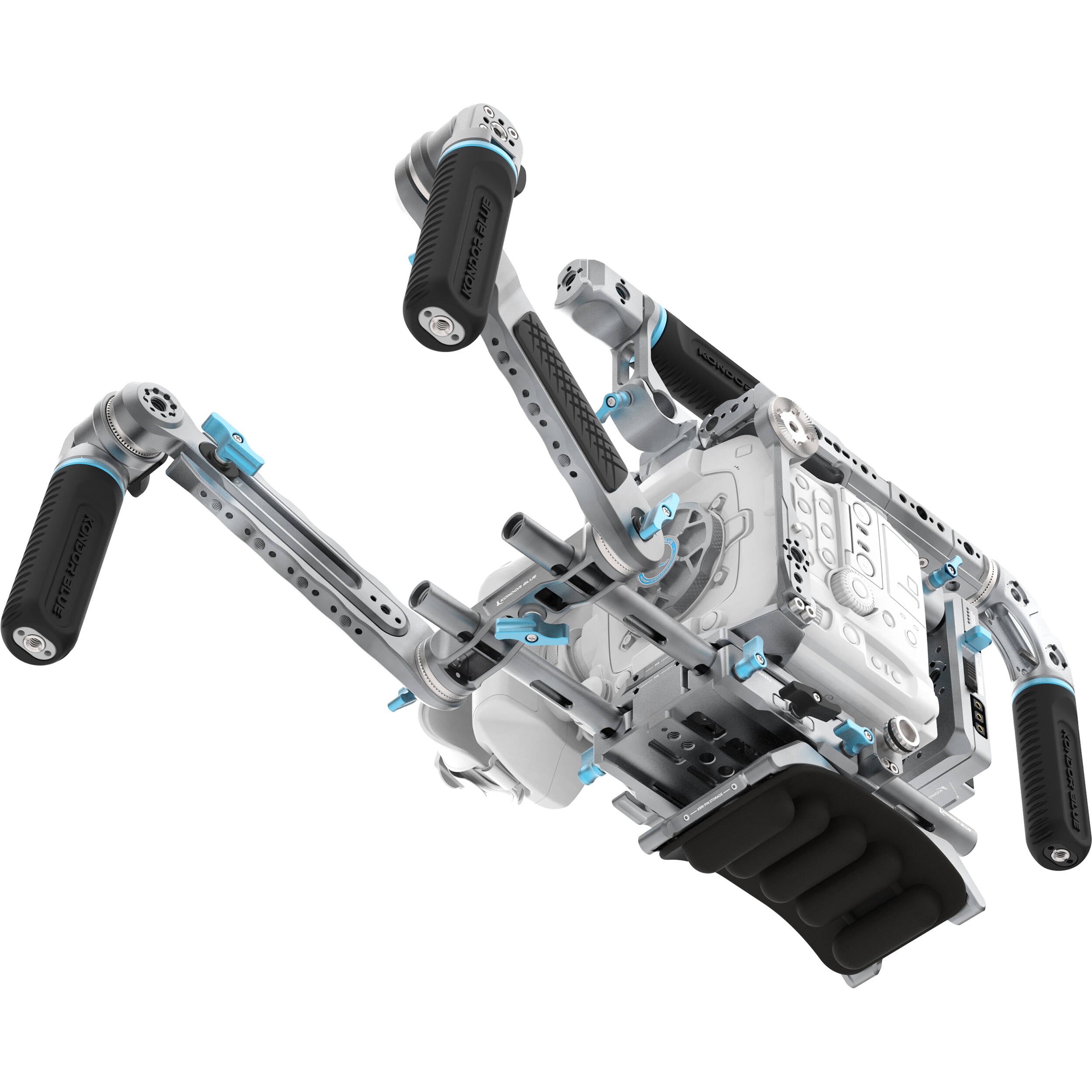 Kondor Blue Ultimate Cage Rig with Battery Plate for Canon EOS C400 (V-Mount, Space Gray)