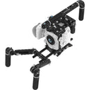 Kondor Blue Ultimate Cage Rig with Battery Plate for Canon EOS C400 (V-Mount, Raven Black)