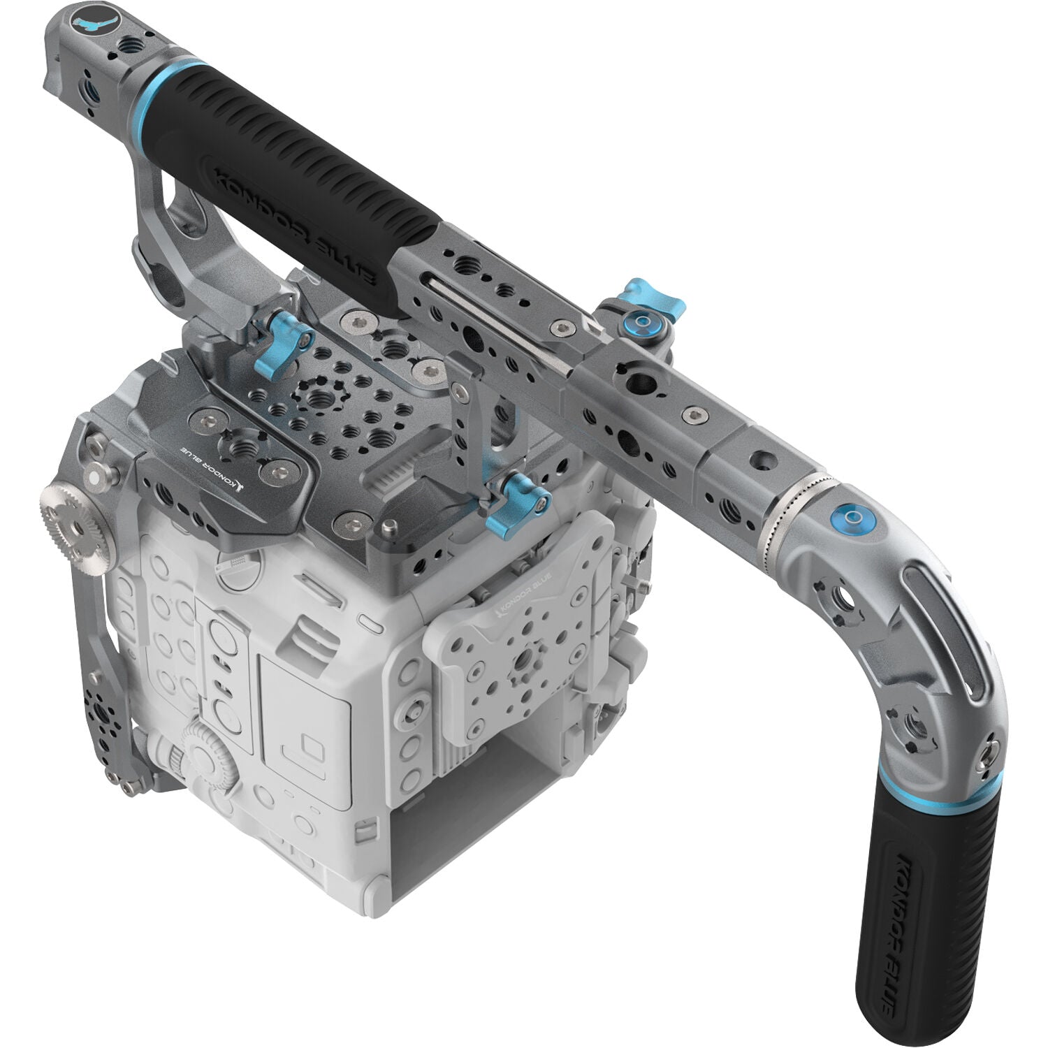 Kondor Blue Camera Cage with Hollywood Handle for Canon EOS C400 (Space Gray)