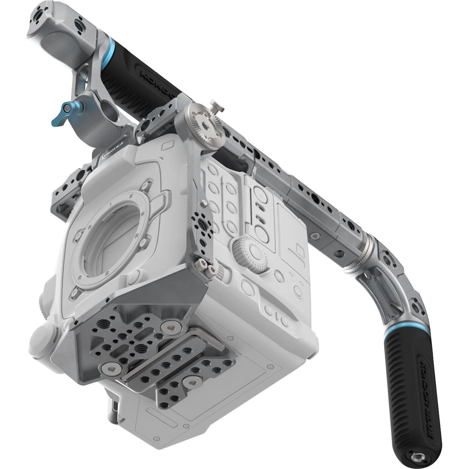Kondor Blue Camera Cage with Hollywood Handle for Canon EOS C400 (Space Gray)