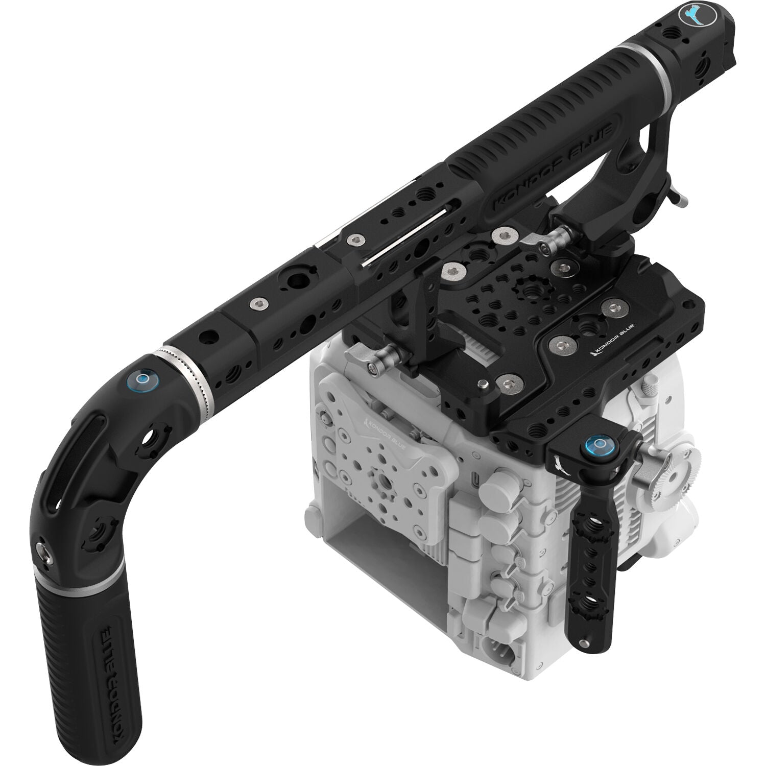 Kondor Blue Camera Cage with Hollywood Handle for Canon EOS C400 (Raven Black)
