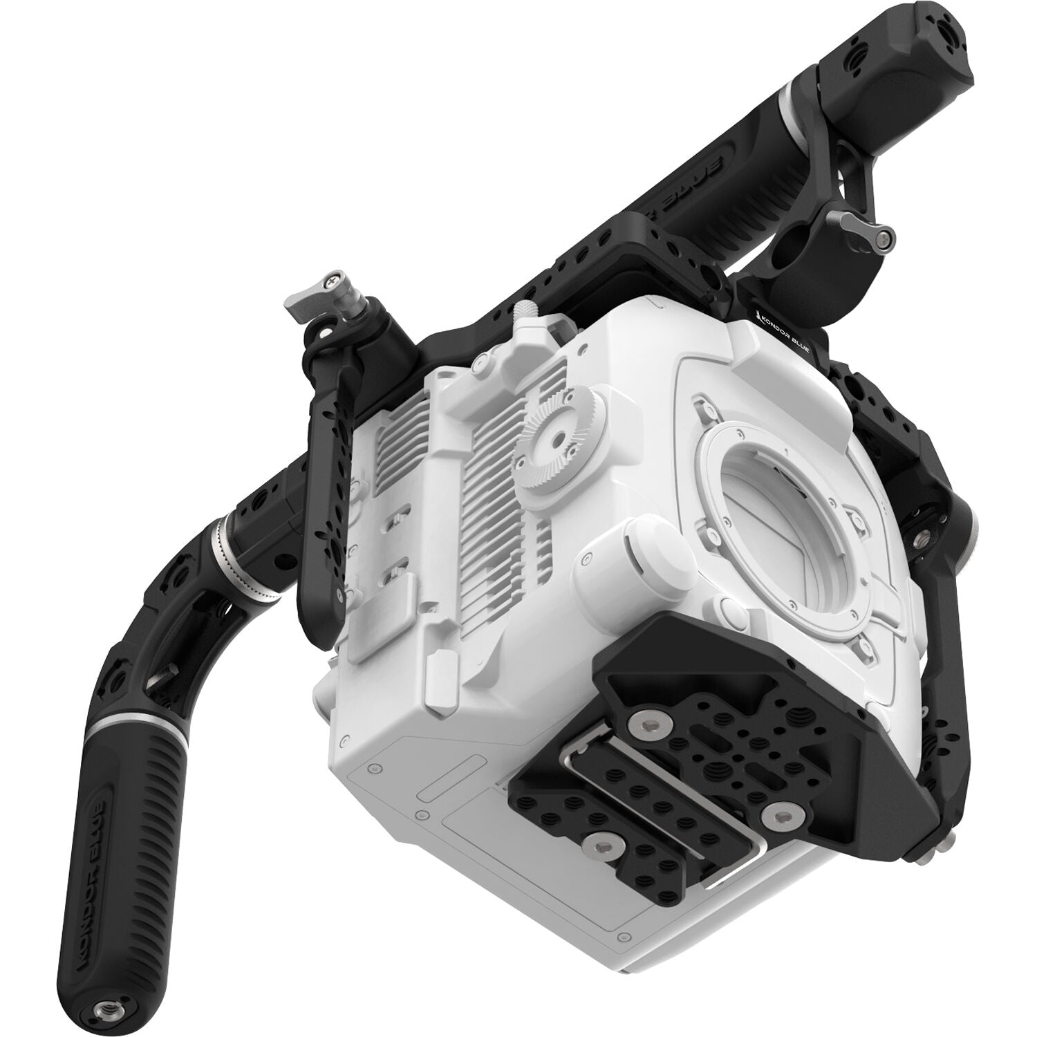 Kondor Blue Camera Cage with Hollywood Handle for Canon EOS C400 (Raven Black)