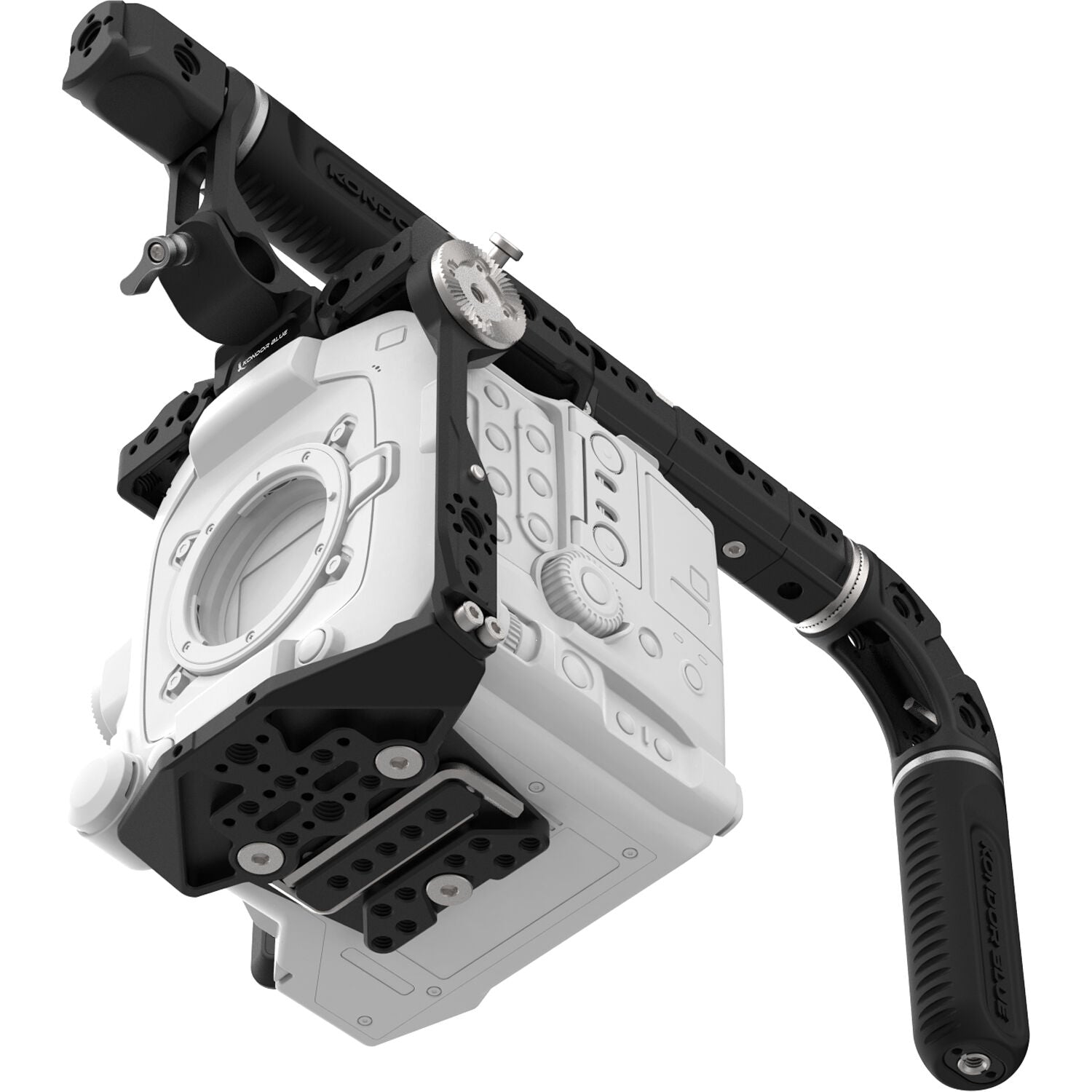 Kondor Blue Camera Cage with Hollywood Handle for Canon EOS C400 (Raven Black)