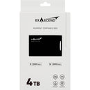 Exascend 4TB Element USB 3.2 Gen 2x2 Portable SSD (Black)