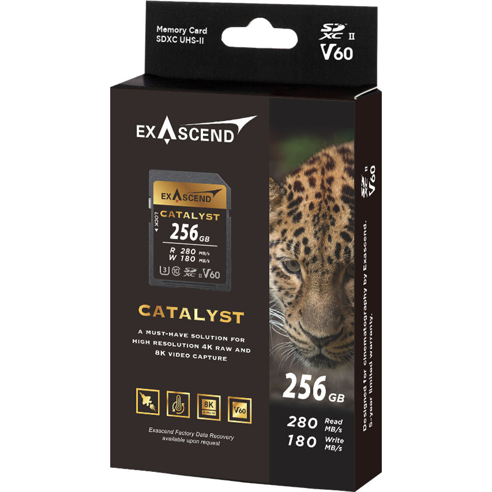 Exascend 256GB Catalyst UHS-II SDXC Memory Card