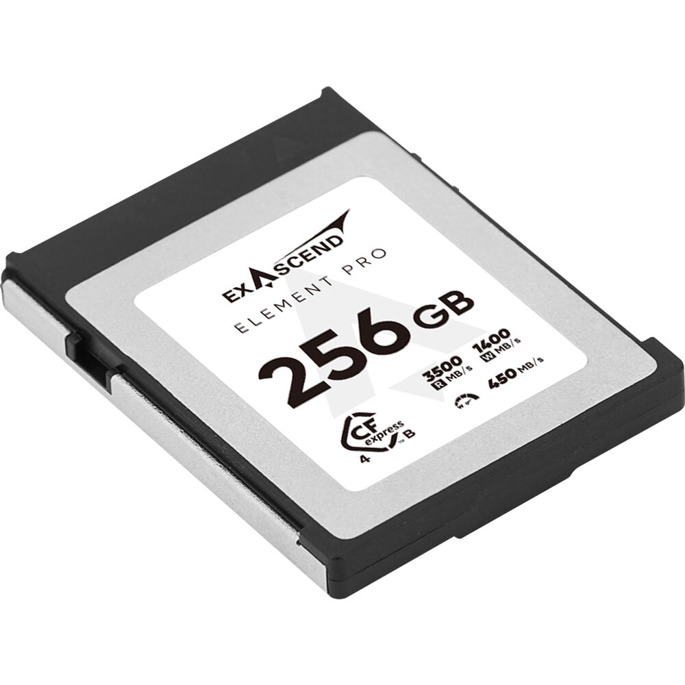 Exascend 256GB Element Pro CFexpress 4.0 Type B Memory Card