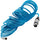 Kondor Blue Mini-XLR Male to XLR Female Audio Cable for Canon C70 & BMPCC 6K/4K (Blue, 25')