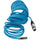 Kondor Blue Mini-XLR Male to XLR Female Audio Cable for Canon C70 & BMPCC 6K/4K (Blue, 25')