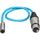 Kondor Blue Mini-XLR Male to XLR Female Audio Cable for Canon C70 & BMPCC 6K/4K (Blue, 16")