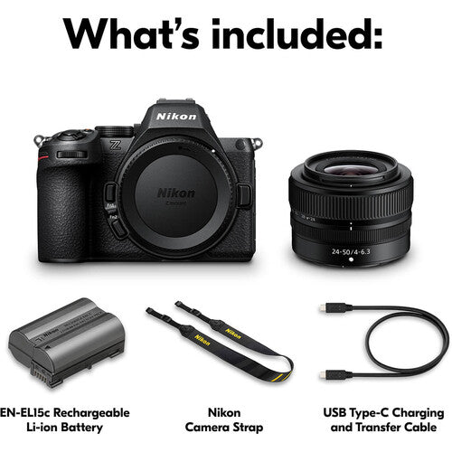 Nikon Z5 II sans miroir caméra avec 24 à 50 mm f / 4-6.3 Objectif