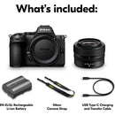 Nikon Z5 II sans miroir caméra avec 24 à 50 mm f / 4-6.3 Objectif