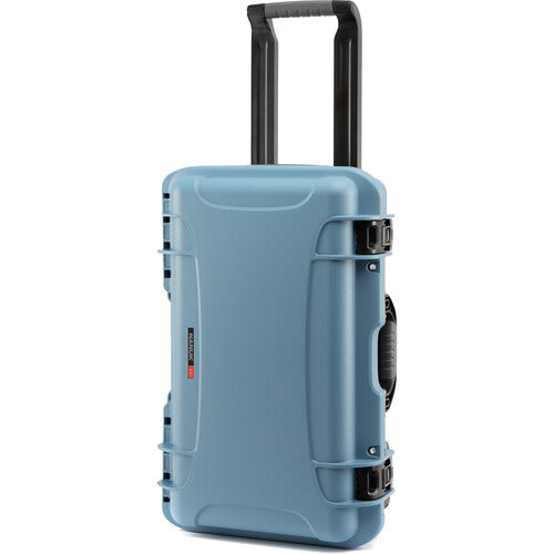 Nanuk 935 Wheeled Hard Utility Case with Padded Divider Insert & Lid Organizer (Cyan Blue)