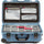 Nanuk 935 Étui utilitaire dur à roues avec insert de diviseur rembourré et organisateur de couvercle (Cyan Blue)