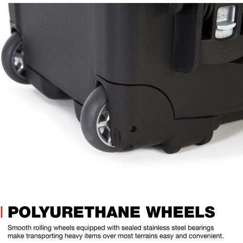 Nanuk 935 Wheeled Hard Utility Case with Padded Divider Insert & Lid Organizer (Sage)