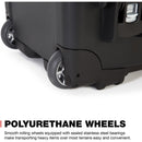 Nanuk 935 Wheeled Hard Utility Case with Padded Divider Insert & Lid Organizer (Cyan Blue)