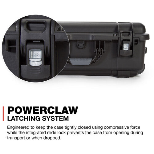 Nanuk 935 Wheeled Hard Utility Case with Padded Divider Insert & Lid Organizer (Sage)