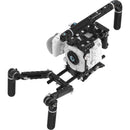 Kondor Blue Ultimate Cage Rig with Battery Plate for Canon EOS C400 (Gold Mount, Raven Black)
