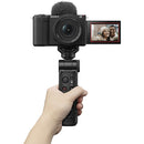 Grip de prise de vue sans fil Sony GP-VPT3 avec télécommande détachable (Noir)