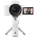 Grip de prise de vue sans fil Sony GP-VPT3 avec télécommande détachable (blanc)