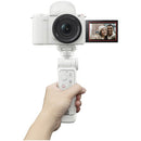Grip de prise de vue sans fil Sony GP-VPT3 avec télécommande détachable (blanc)