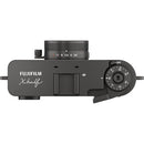 Fujifilm x demi numérique caméra (Argent charbon de bois)