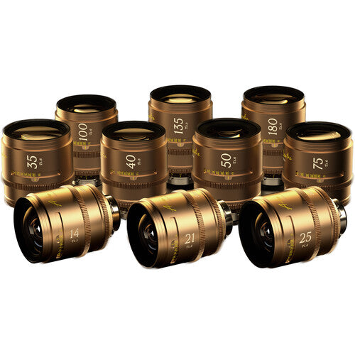 DZOFilm Arles Lustre T1.6 FF/VV Cinema Prime 10-Lens Kit (ARRI PL/Canon EF)