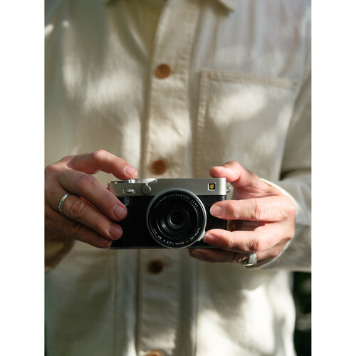 FUJIFILM X-E5 Mirrorless Camera Body, with XF23mmF2.8 Lens Kit - Silver