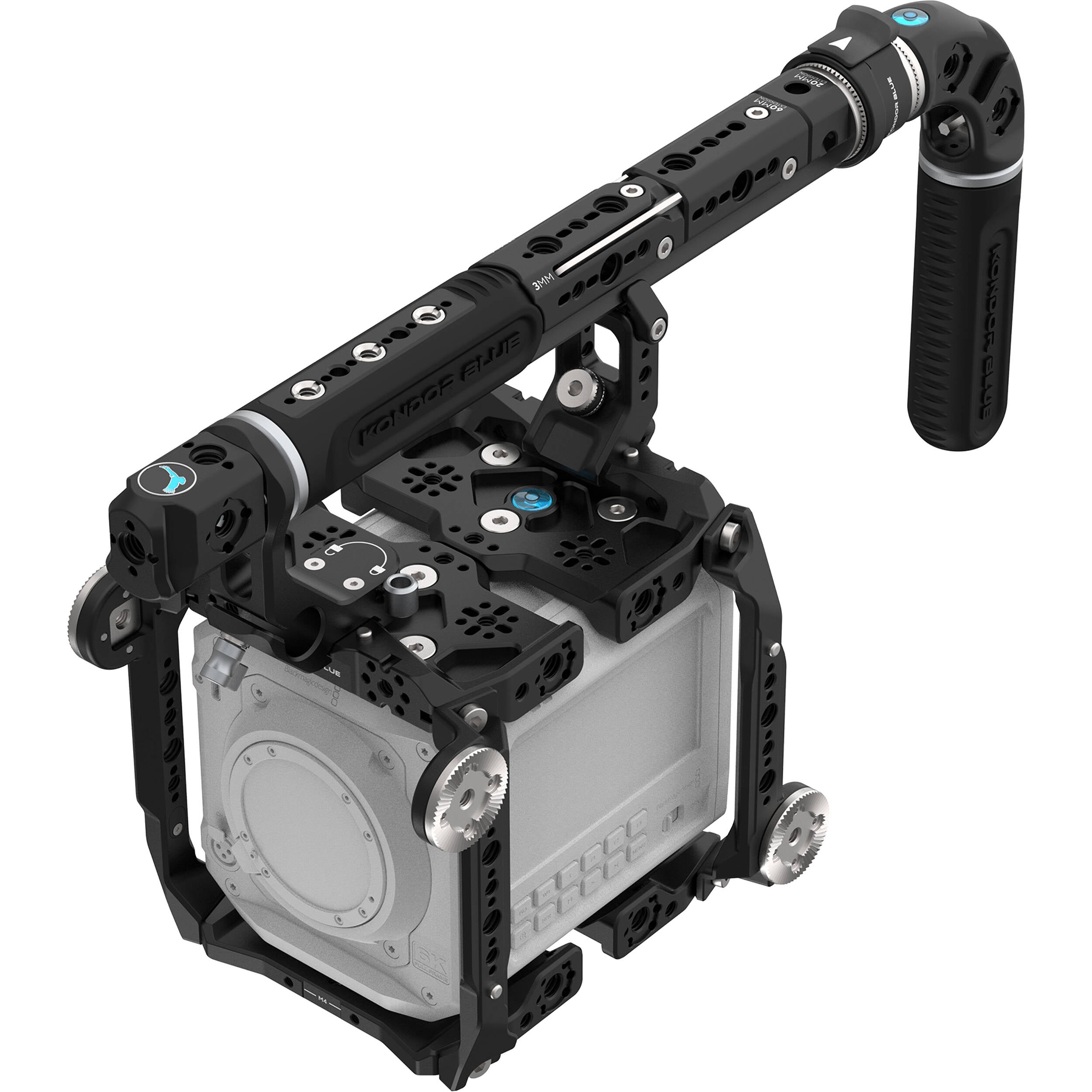 Kondor Blue PYXIS Cage System A Kit with Hollywood Handle (Raven Black)
