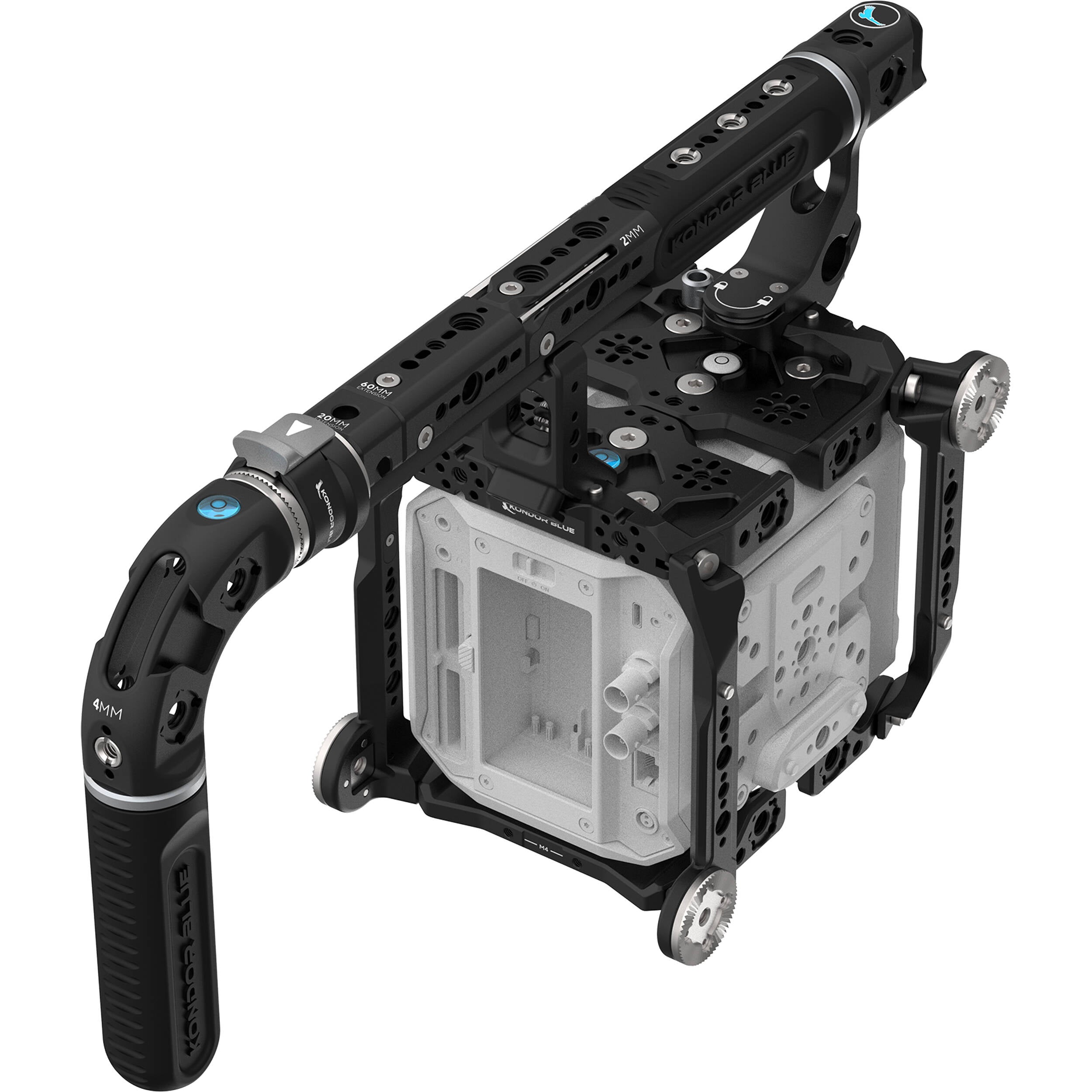 Kondor Blue PYXIS Cage System A Kit with Hollywood Handle (Raven Black)