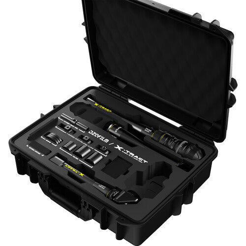 DZOFILM X-TRAT 18-28MM T8 FF Zoom de sonde détachable avec boîtier (0, 90 et 360, Arri PL, métrique)