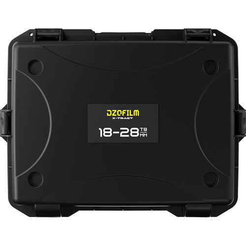 DZOFILM X-TRAT 18-28MM T8 FF Zoom de sonde détachable avec boîtier (0, 90 et 360, Arri PL, métrique)