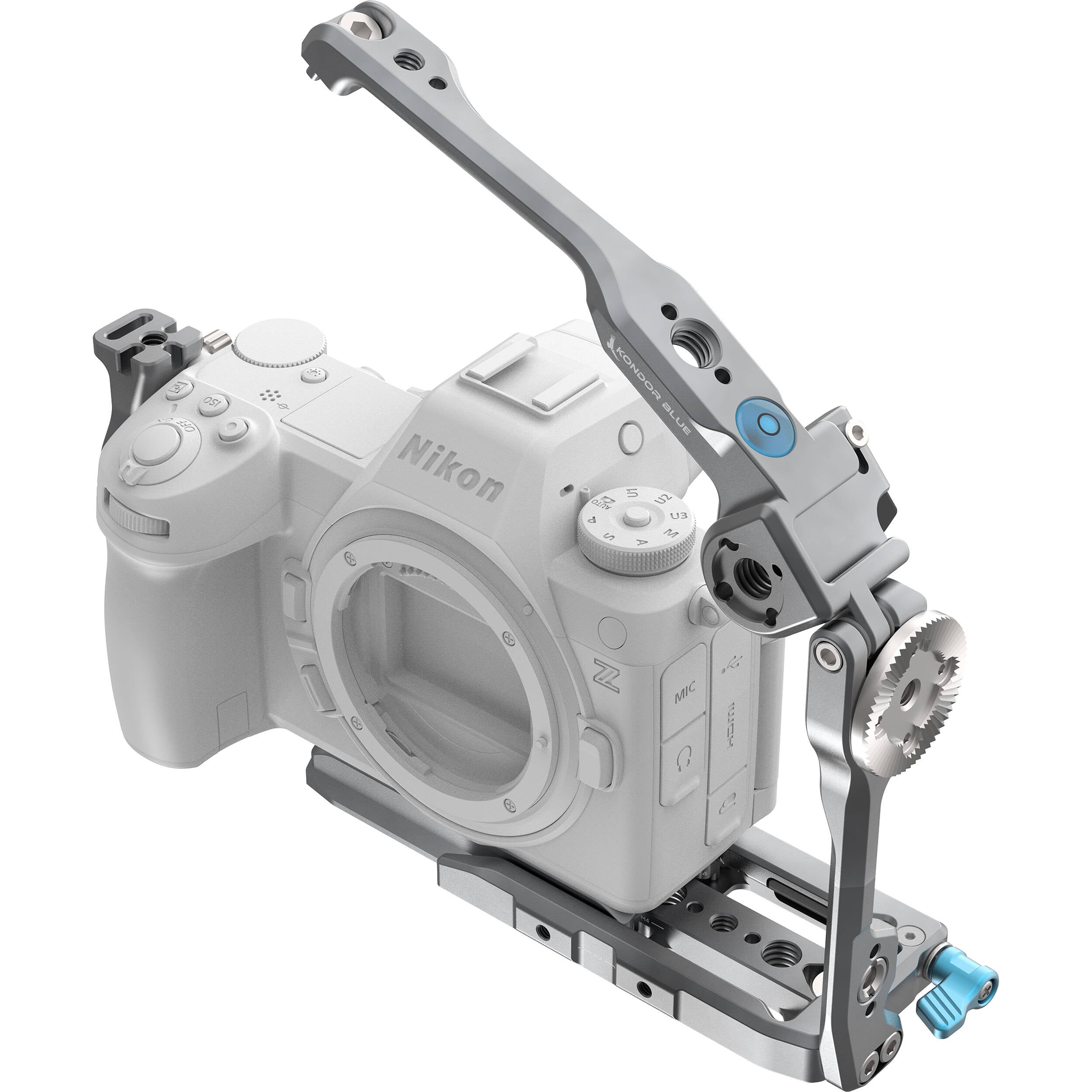 Kondor Blue Cage for Nikon Z6 III with Top Handle (Space Gray)