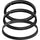 Kondor Blue Cine Lens Clamp-On Adapter Ring Set (114-100/104/110mm)