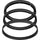 Kondor Blue Cine Lens Clamp-On Adapter Ring Set (114-100/104/110mm)