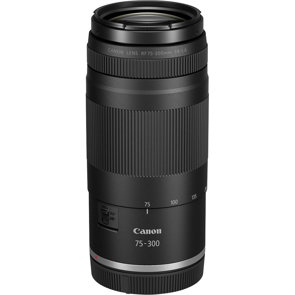 Canon EOS R100 Mirrorless Camera with 18-45mm and 75-300mm Lenses