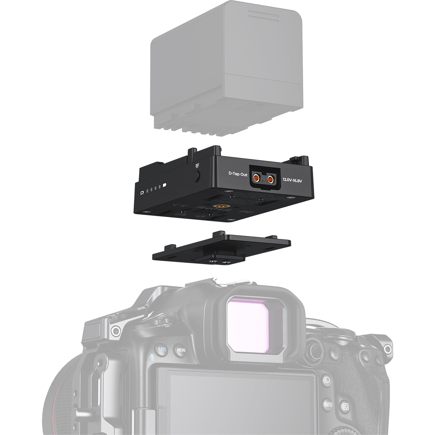 Accsoon TopRig BP-A Battery Plate