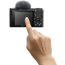 Sony ZV-E10 Mirrorless Camera with 16-50mm f/3.5-5.6 II Lens (Black)