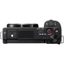 Sony ZV-E10 Mirrorless Camera with 16-50mm f/3.5-5.6 II Lens (Black)