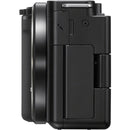 Sony ZV-E10 Mirrorless Camera with 16-50mm f/3.5-5.6 II Lens (Black)