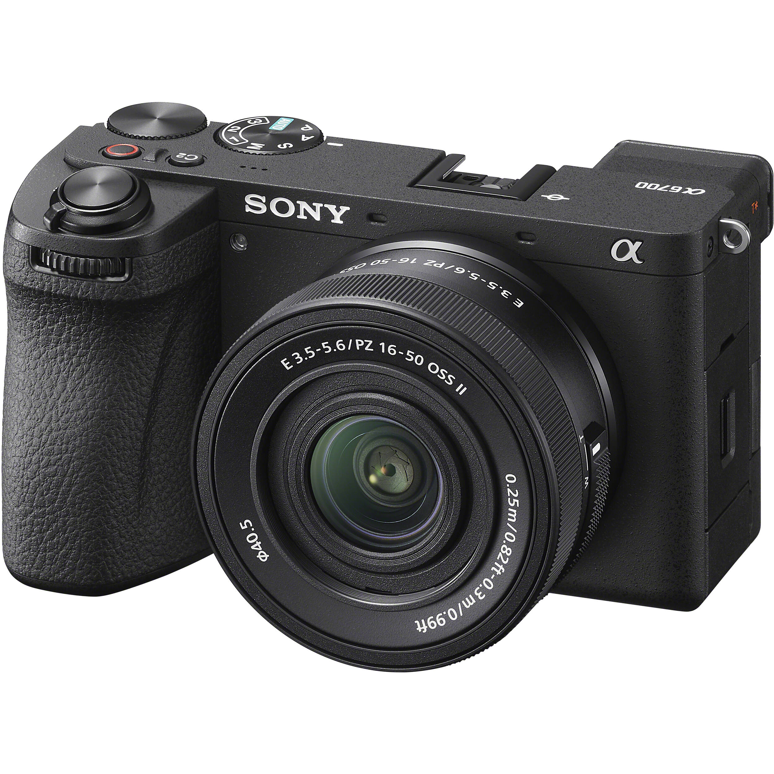 Aショット Sony Alpha 6700 APS-C Interchangeable-Lens Hybrid Camera + 16-50mm II