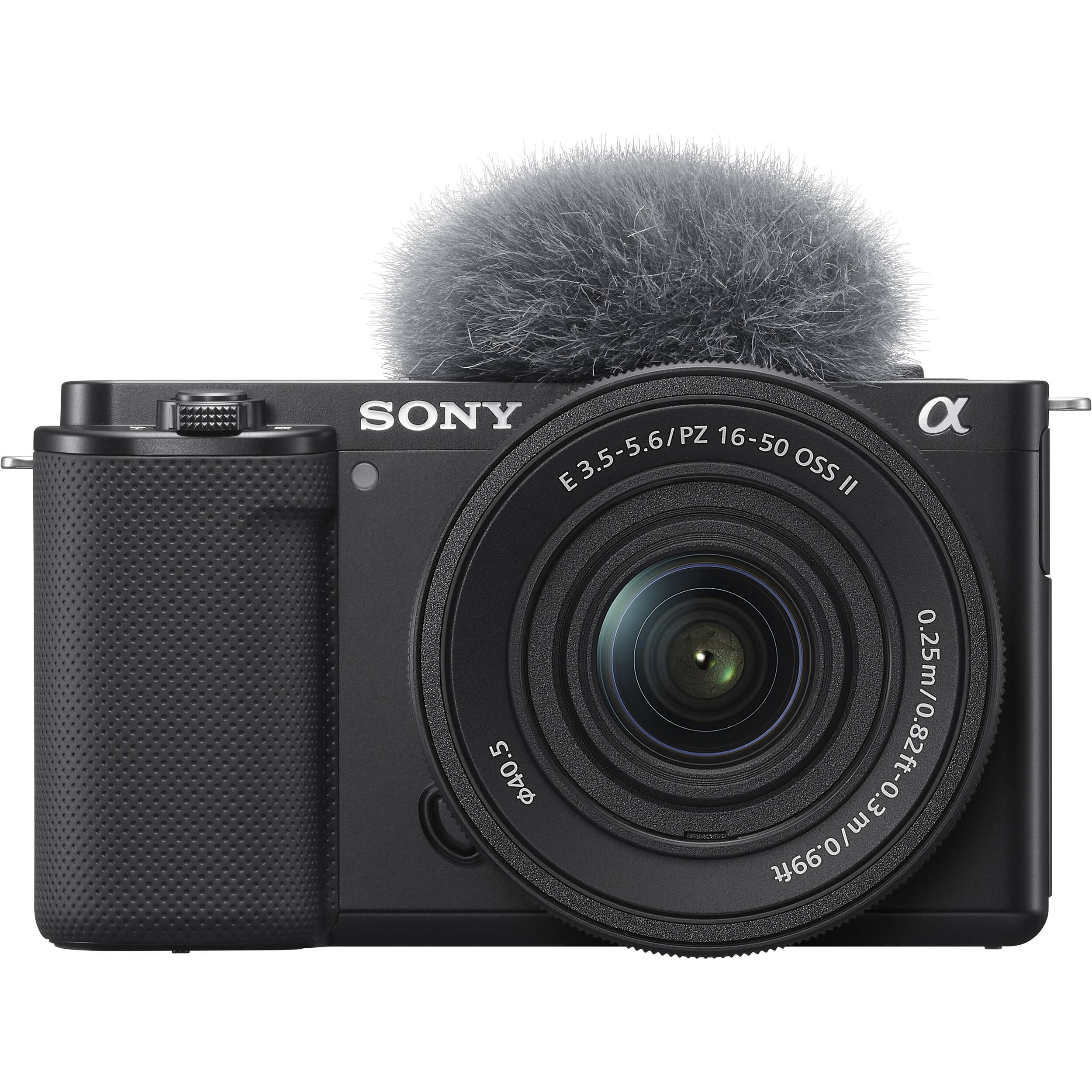 Sony ZV-E10 Mirrorless Camera with 16-50mm f/3.5-5.6 II Lens (Black)