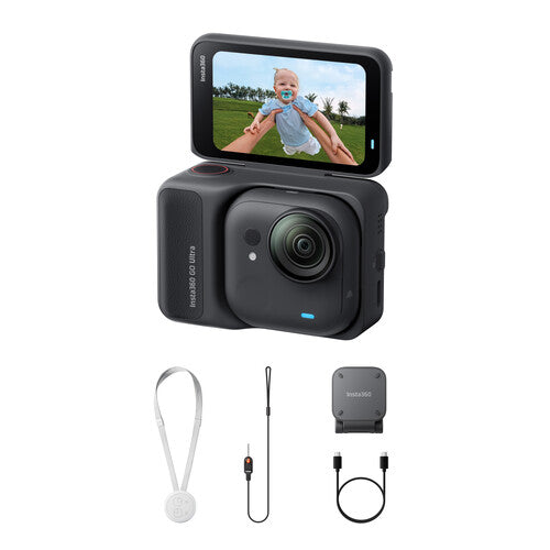 Insta360 GO Ultra Standard Bundle (Midnight Black)
