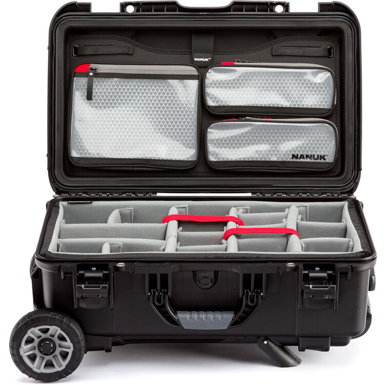 Valise rigide Nanuk 935 avec roues robustes et kit photo professionnel (28,5 L)